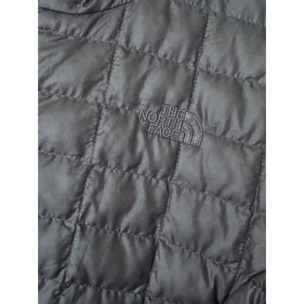 The North Face Womens Thermoball Parka II Black Quilted Hooded Jacket NF0A3XDG L - Picture 6 of 9